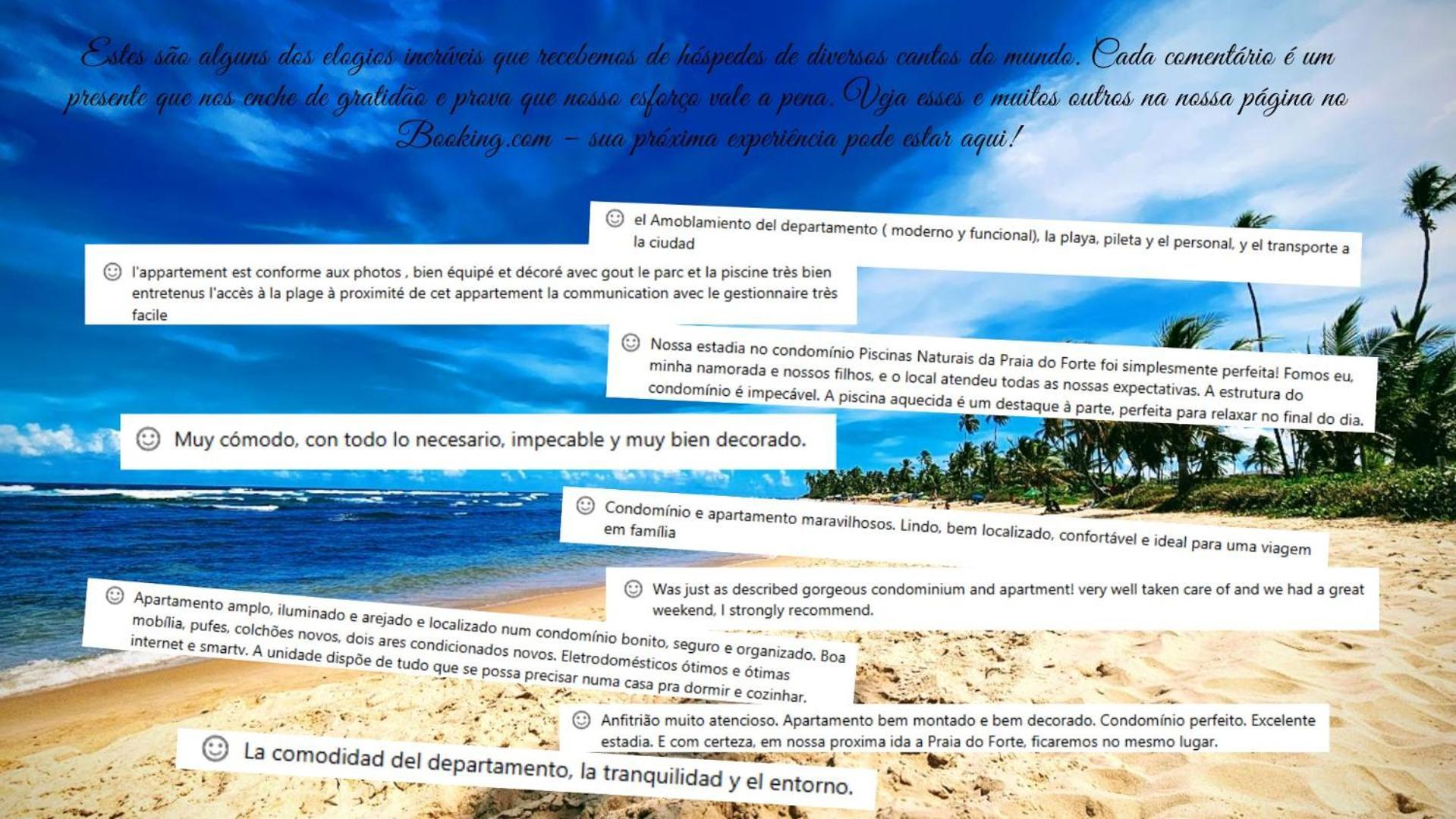 Piscinas Naturais De Praia Do Forte Exterior foto